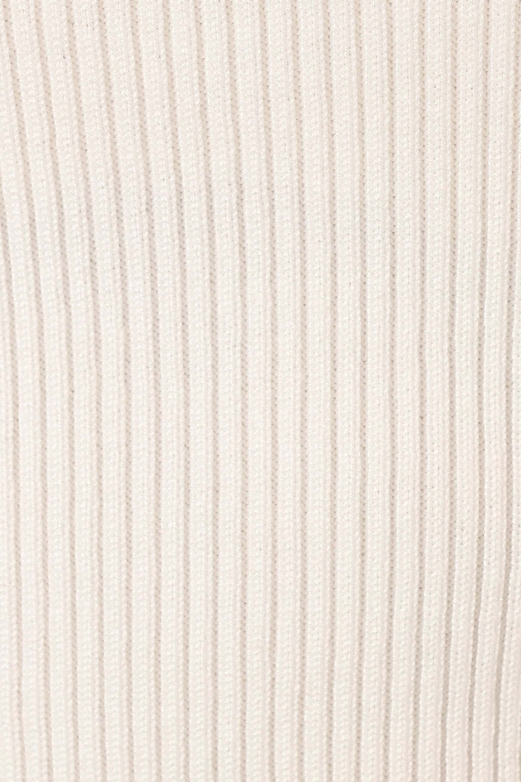 Tammy Ribbed Knit Top - White
