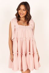 Doria Mini Dress - Pink