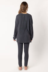 Margo Two Piece Set - Charcoal
