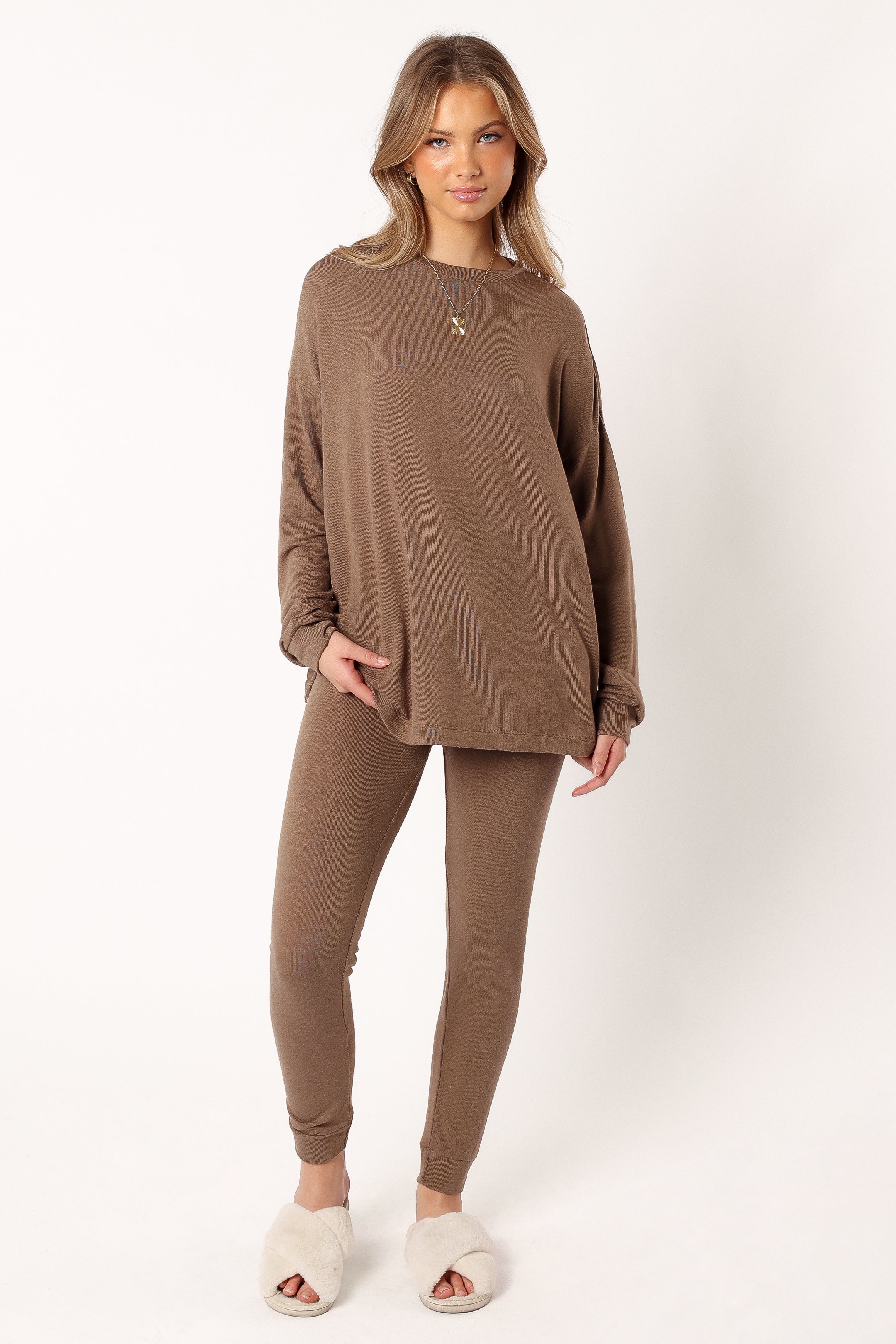 Margo Two Piece Set - Mocha