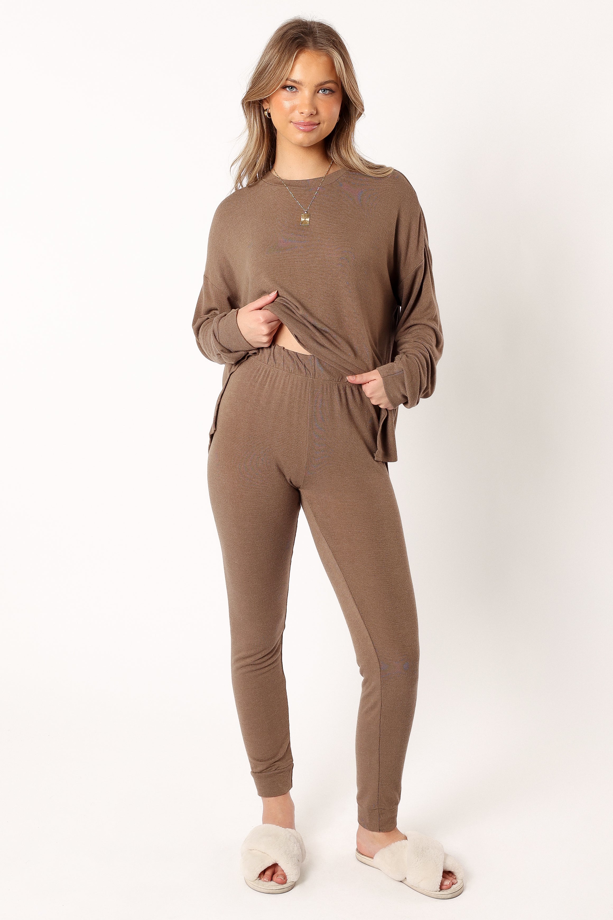 Margo Two Piece Set - Mocha
