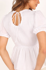 Minot Top - White